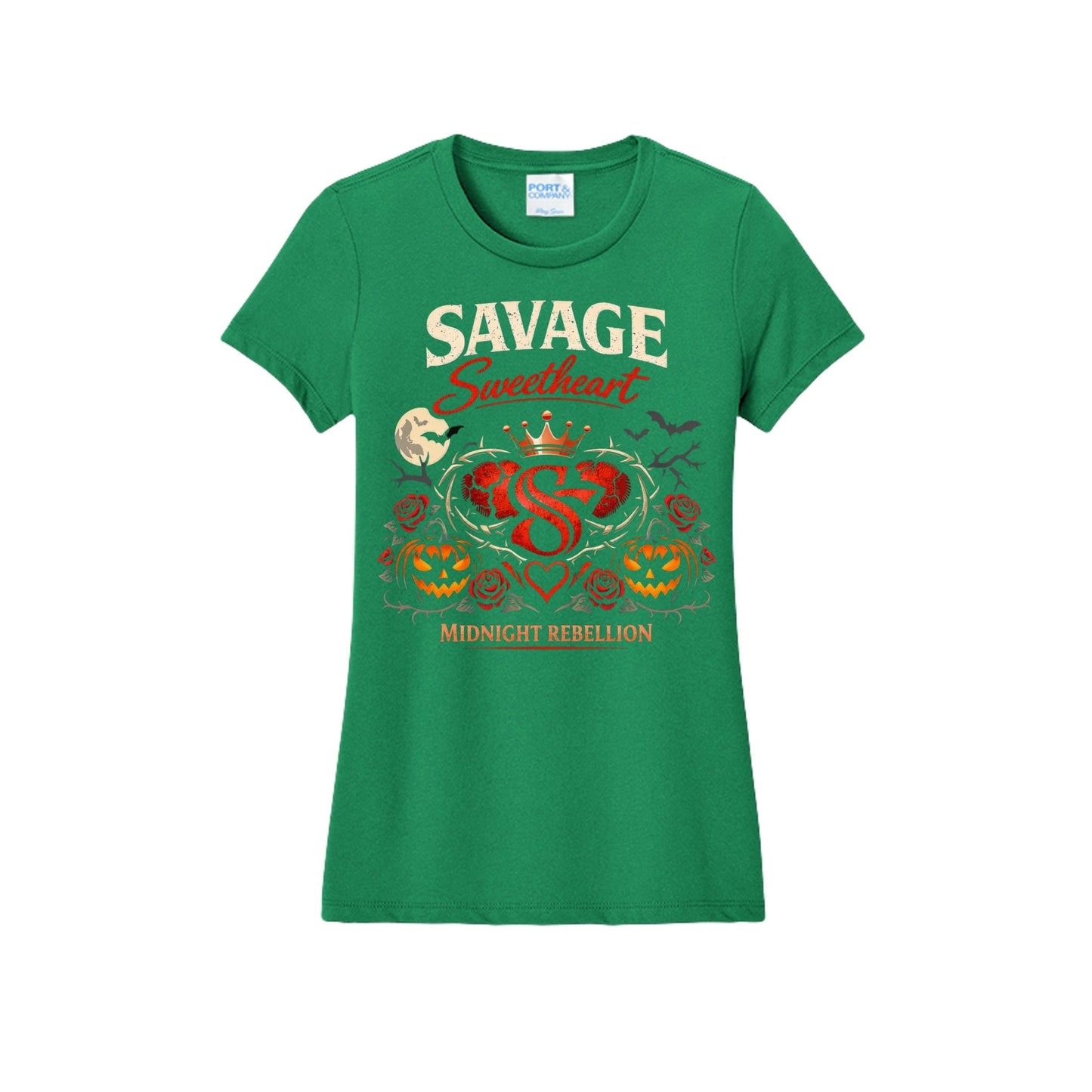 Hearts n pumpkins logo - Savage Sweetheart Boutique