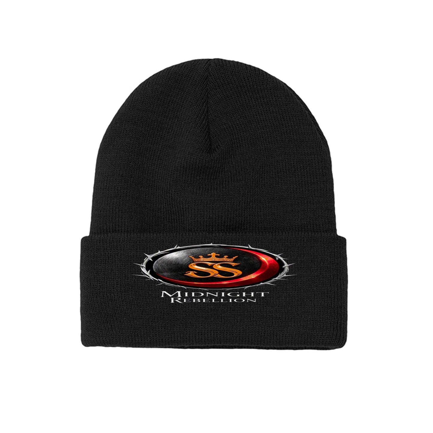 Midnight rebellion beanie - Savage Sweetheart Boutique