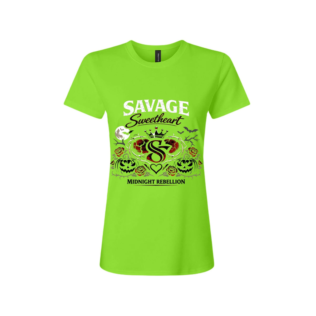 Midnight rebellion tshirt - Savage Sweetheart Boutique