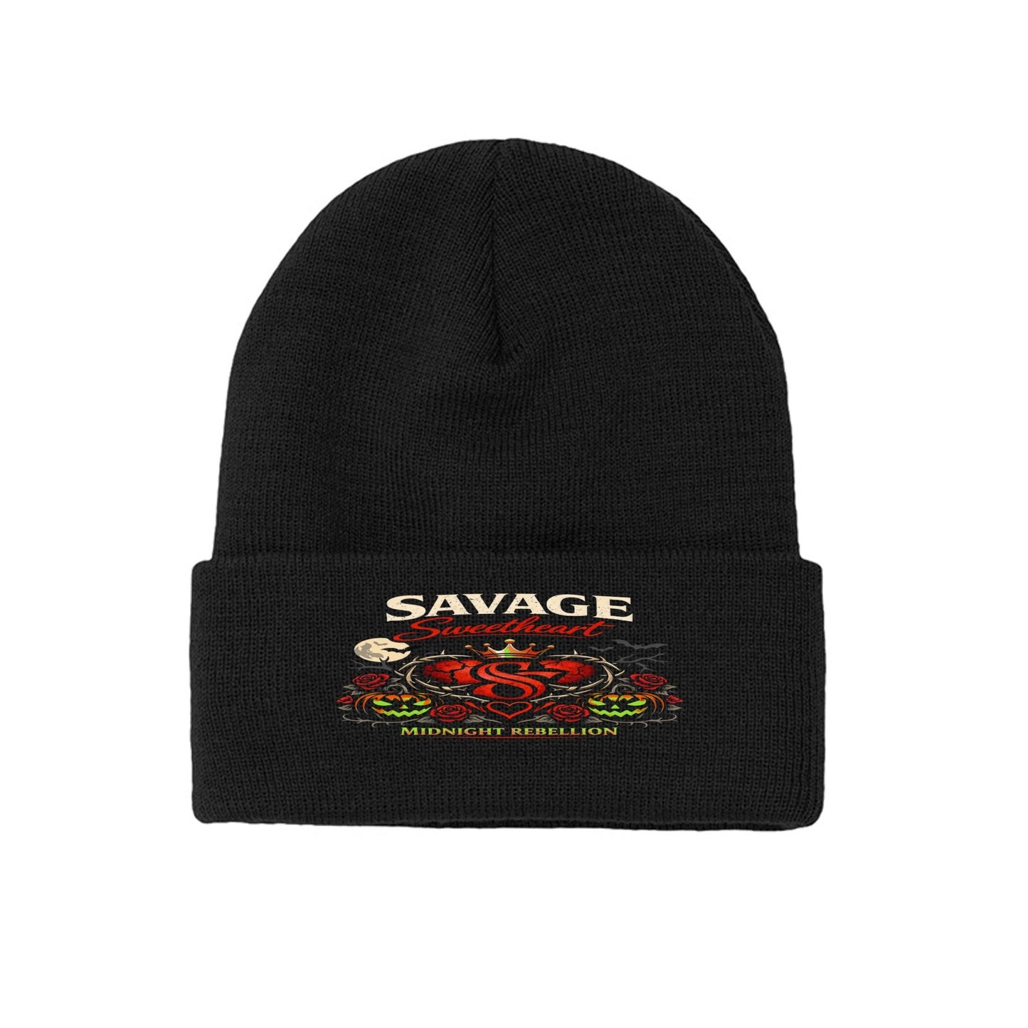 Pumpkin beanie - Savage Sweetheart Boutique