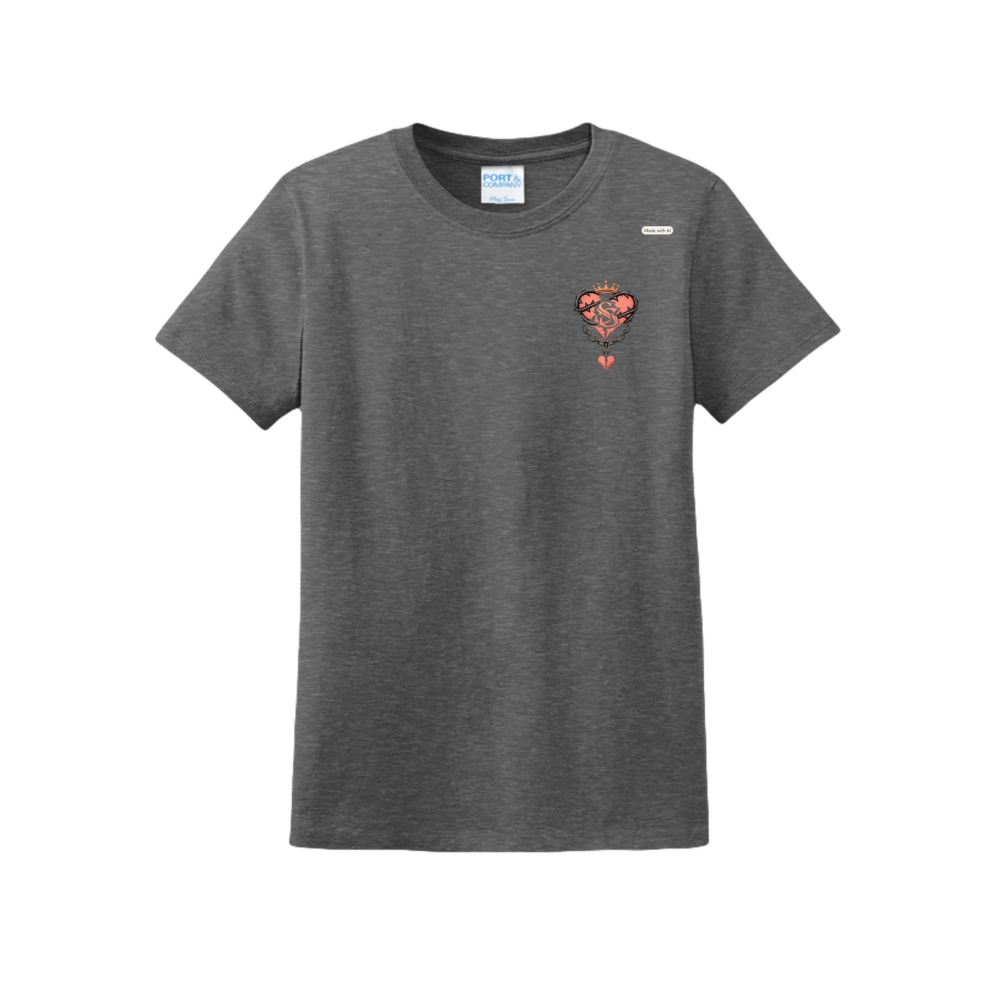 Ss logo with chains n ros - Savage Sweetheart Boutique