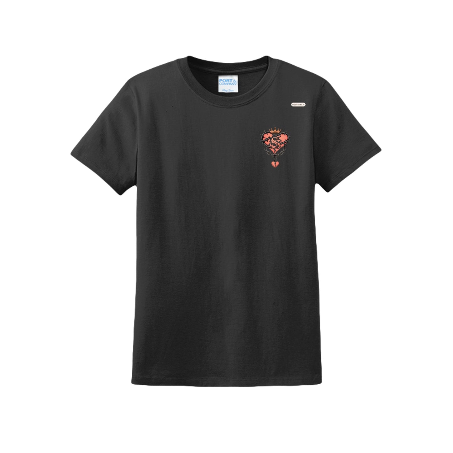 Ss logo with chains n ros - Savage Sweetheart Boutique