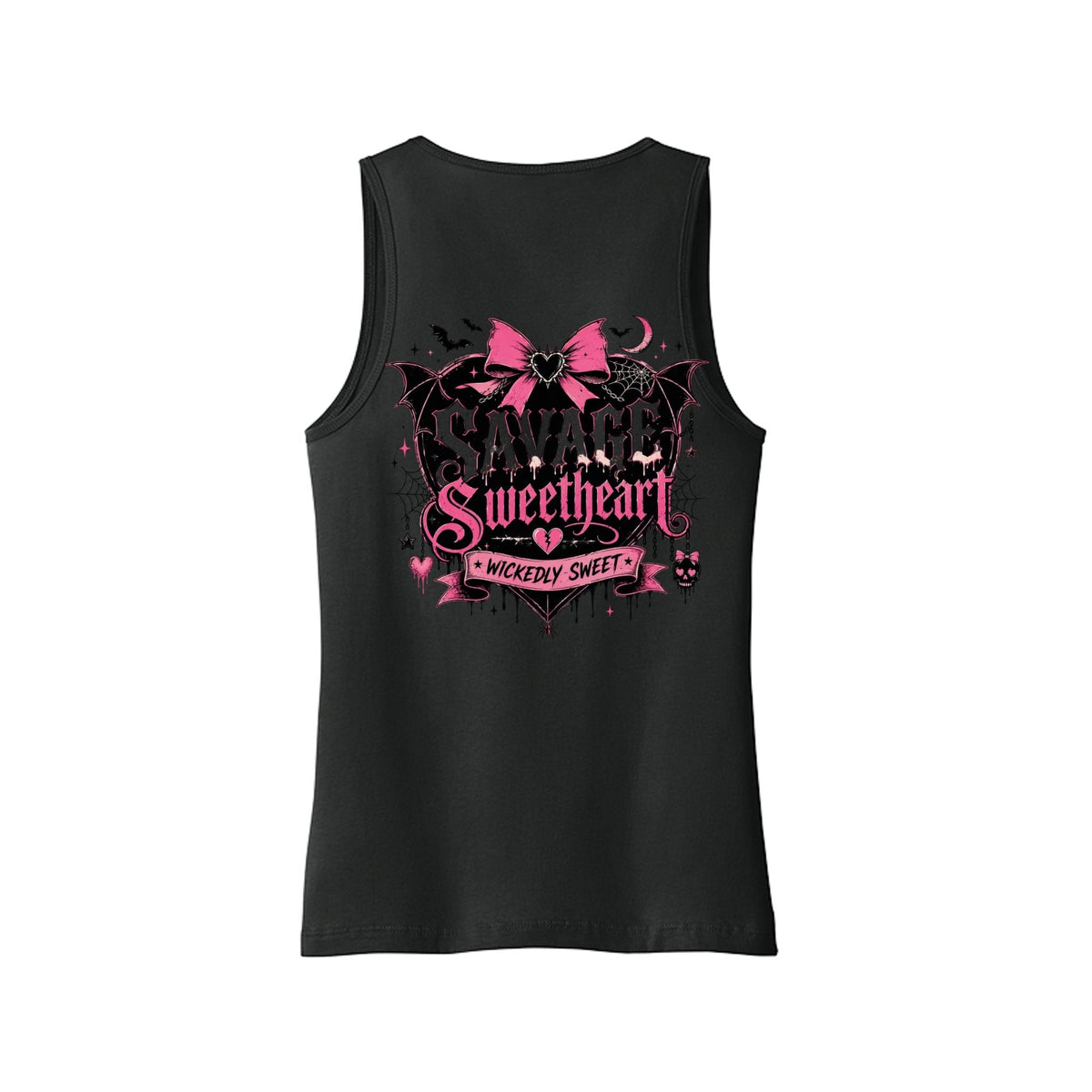 Wickedly sweet ss tank - Savage Sweetheart Boutique