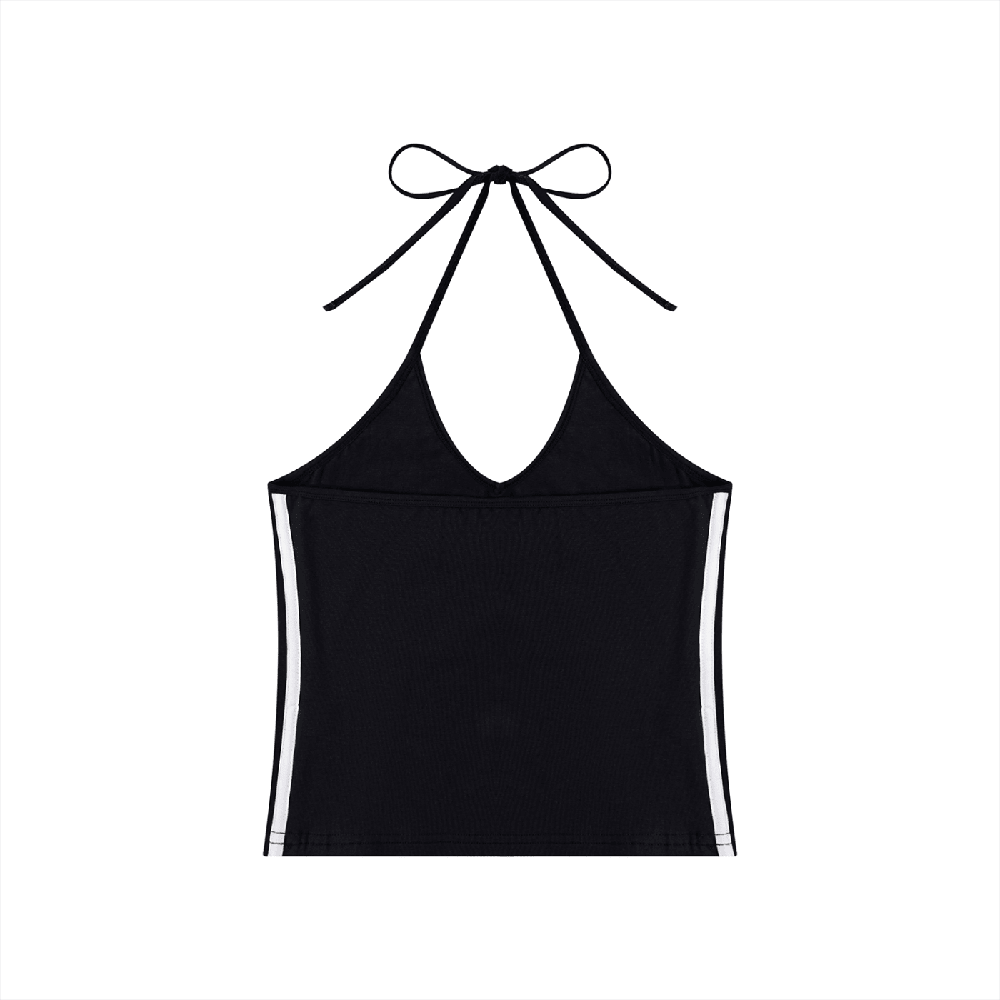 Women's Color Block Halter Crop Tank Top - Savage Sweetheart Boutique