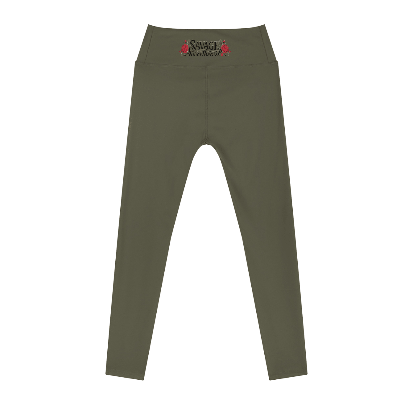 Women’s High Rise Ankle Length Leggings - Savage Sweetheart Boutique
