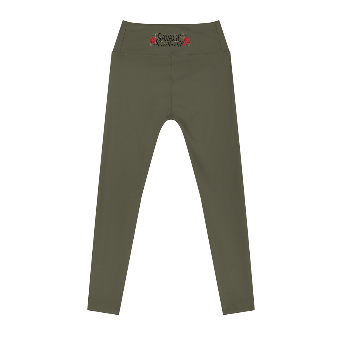 Women’s High Rise Ankle Length Leggings - Savage Sweetheart Boutique