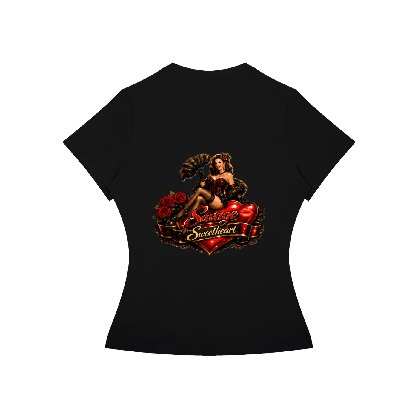 Women’s Slim Fit Performance T-Shirt - Savage Sweetheart Boutique